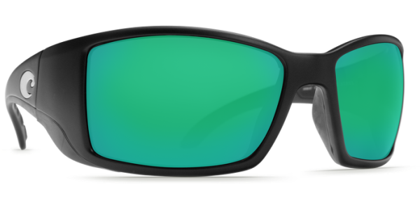 Shop Costa Del Mar Blackfin Sunglasses Online Polarized Costa For Sale Fishing Glasses Costa Del Mar Blackfin Polarized Sunglasses Matte Black Green Mirror Glass